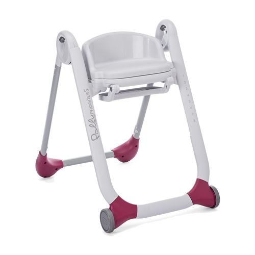Chicco siège de chaise haute pour Polly Progress 41 x 30 cm blanc/violet