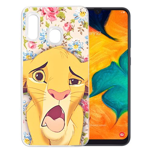 Coque pour Samsung Galaxy A20e -  Roi Lion Simba Grimace