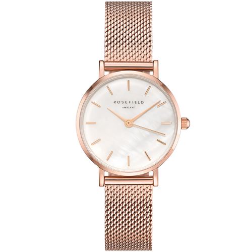 Montre ROSEFIELD en Maille Milanaise Rose - 26WR-265