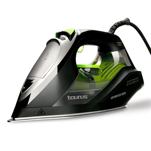 Fer à repasser Taurus Geyser Eco 3000 W Noir et Vert