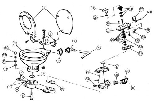 Joint valve inf. (29090/120) - Joint valve inférieur