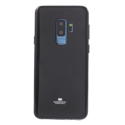 Coque en TPU  noir glitter pour Samsung Galaxy S9 Plus