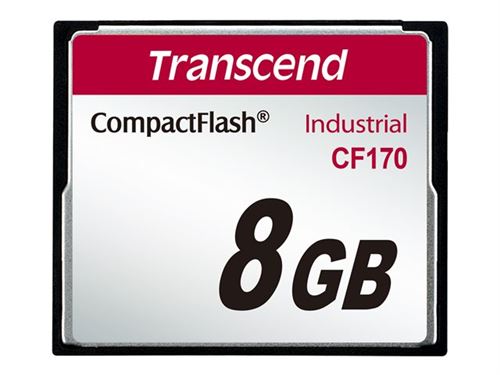 Transcend Industrial - carte mémoire flash - 8 Go - CompactFlash
