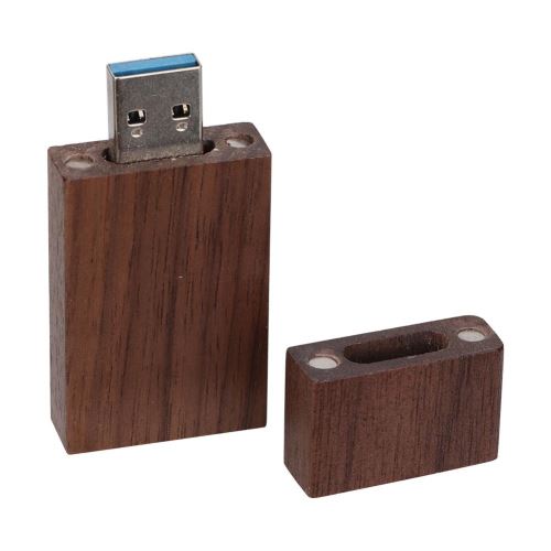 Generique Creative Portable Disque De Rangement En Bois Boîte Usb 2.0 Mémoire Flash U Disque 16G - Image 2