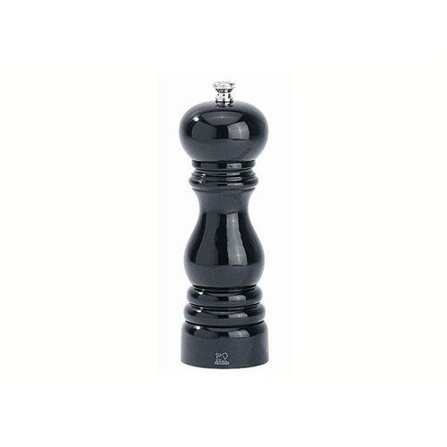 Peugeot - Moulin à sel manuel en bois laqué noir 18 cm