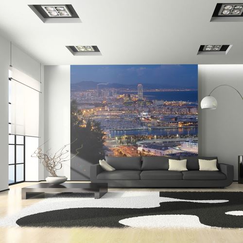 Papier peint - Barcelone: nuit - 300x231 - -