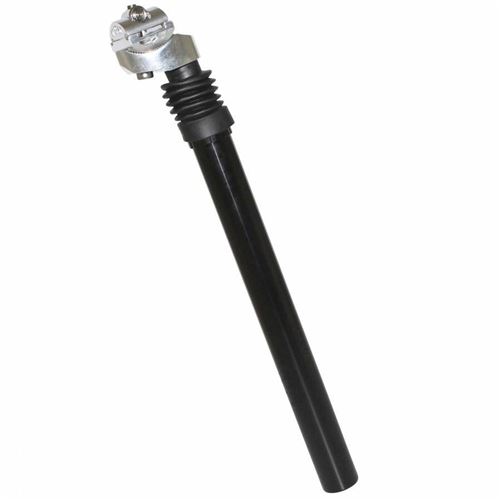 Tige de selle vtt suspension newton diam 27,2 l350mm noire (sur carte)