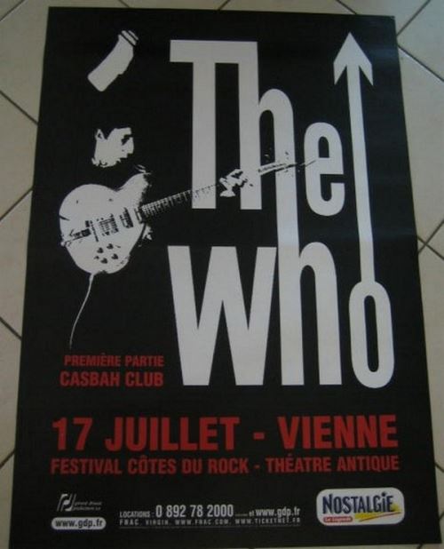 The Who - 70x100 cm - AFFICHE / POSTER