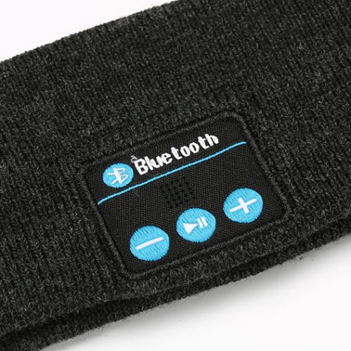 28€50 sur Écouteurs Sans Fil Bluetooth Mains Libres Bandeau Tricoté Pour  Courir Dormir - Gris - Ecouteurs - Achat & prix