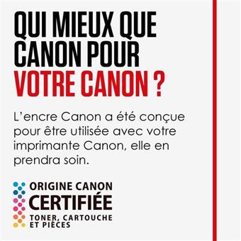 CANON Pack de 4 cartouches d'encre CLI-581 XXL très grande capacité  Noir/Cyan/Magenta/