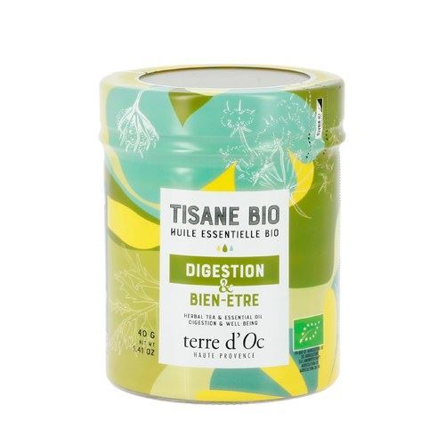 Tisane Terre d'Oc huiles essentielles bio Digestion