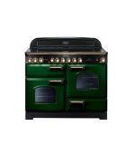 Piano de cuisson vitrocéramique falcon cdl110ecrg/b-eu vert anglais laiton