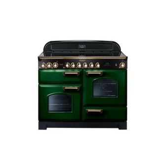 Piano de cuisson vitrocéramique falcon cdl110ecrg/b-eu vert anglais laiton