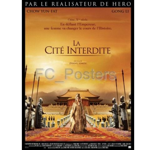 La Cité Interdite AFFICHE CINEMA ORIGINALE