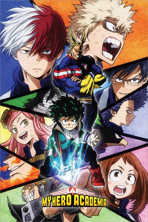 My Hero Academia Maxi Poster 61 x 91,5 cm Characters Mosaic