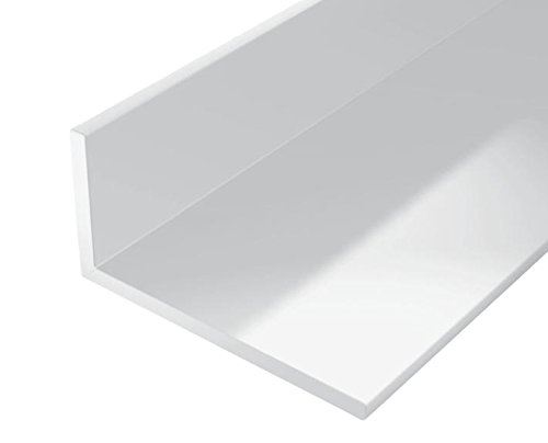 Profilé angle plastique 1000/20x10mm blanc