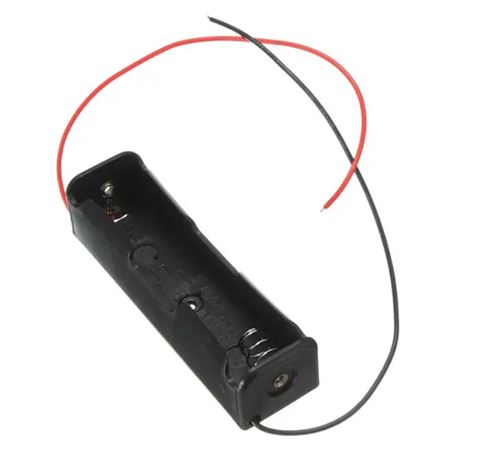 Batterie Slot Etui Pour Pile 18650 Li-ion Batterie 2 Broches Pour DIY