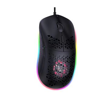 Souris Gamer Cw902 - Rgb Filaire 6400 Dpi - 7 Boutons - Noir