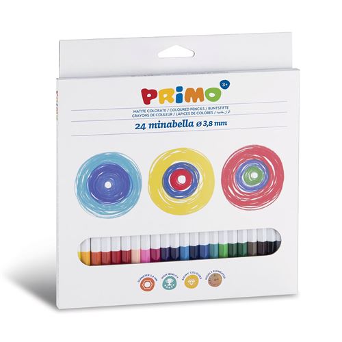 Non Communiqué Multicolore 24 Crayons De Couleur Minabella