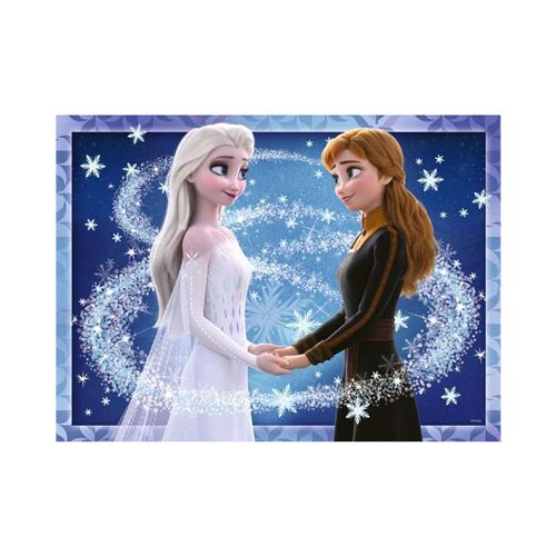 Puzzle 200 pièces phosphorescentes Ravensburger - Anna et Elsa