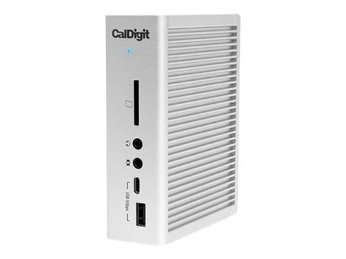 CalDigit Thunderbolt Station 3 Plus - Station d'accueil - Thunderbolt 3 - DP - GigE - 85 Watt - Europe