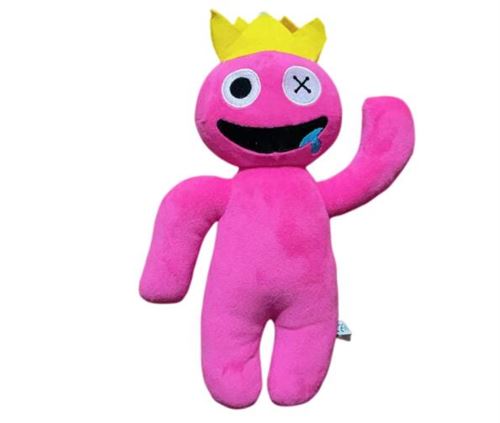Peluche Rainbow Friends Roblox FONGWAN Mignonne Cadeau pour Enfants Halloween Noël, i - Rose rouge