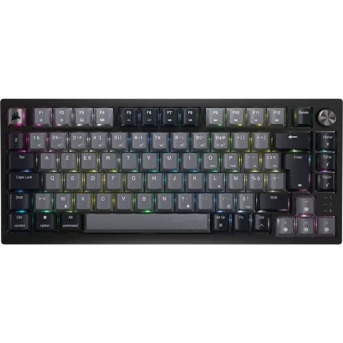Clavier Gaming Mécanique Sans Fil - Corsair - K65 Plus Wireless - Noir Et Gris