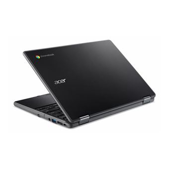 Acer Chromebook Spin 511 R757TN-TCO - Conception inclinable - Intel N-series - N150 / jusqu'à 3.6 GHz - Chrome OS - Intel Graphics - 8 Go RAM - 64 Go eMMC - 11.6" IPS écran tactile 1366 x 768 - Wi-Fi 6E - schiste noir - clavier : Suisse Allemand