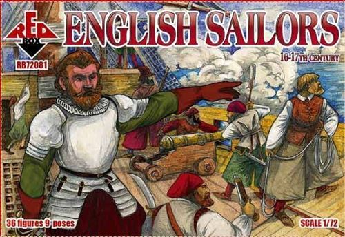 English Sailor,16-17th Century - 1:72e - Red Box