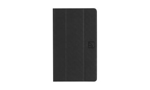 Tucano - Étui à rabat pour tablette - cuir artificiel - noir - 10 - pour Lenovo Tab4 10 ZA2J, ZA2K