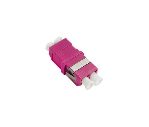 LogiLink Coupleur fibre optique, 2x LC Duplex, multimode