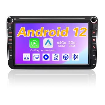 AWESAFE Autoradio Android 12 pour Golf VW Passat Polo Seat Skoda,7
