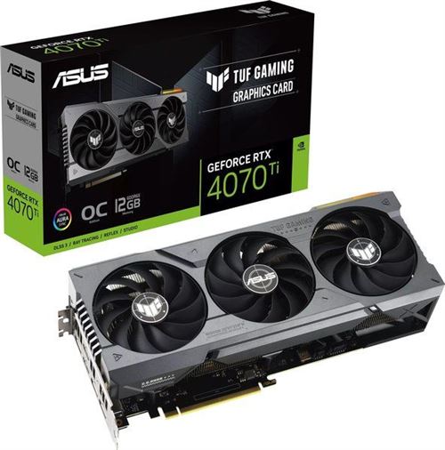 Carte graphique Gigabyte GeForce RTX 4070 EAGLE OC 12 Go GDDR6X DLSS3 - Carte  graphique à la Fnac