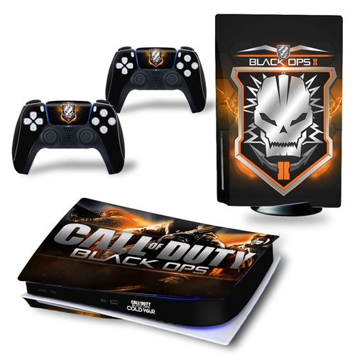 Autocollant Sticker pour Sony PS5 Édition numérique, Gall of Duty Black OPS II-866