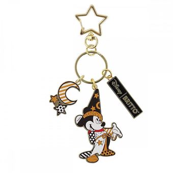 Porte-cles Metal Midas - Disney Britto - Mickey Sorcier