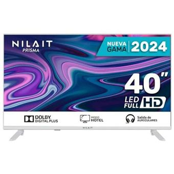 Televiseur led 40 pouces full hd bluetooth wifi blanc plat smart tv ni-40fb7001s - NILAIT - 1