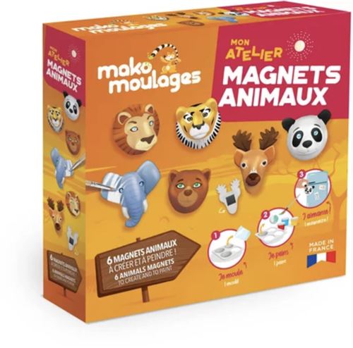 Mon Atelier Magnets Animaux - Mako Moulages