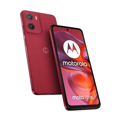Smartphone Motorola Moto G05 rouge 6.67