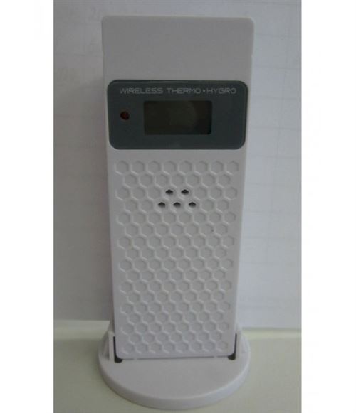 Montre Mixte TFA T/H Display émetteur 30.3245.02 blanc