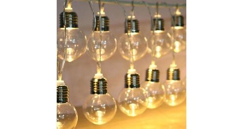 La guirlande d'ampoule créative allume 10 guirlandes à led décor la maison - blanc