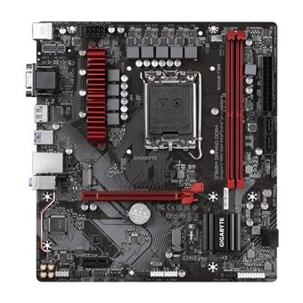 Gigabyte B760M GAMING DDR4 - 1.0 - carte-mère - micro ATX - Socket LGA1700 - B760 Chipset - USB-C 3.2 Gen 1, USB 3.2 Gen 1 - 2.5 Gigabit LAN - carte graphique embarquée (unité centrale requise) - audio HD (8 canaux) - 1