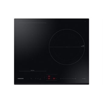 Samsung NZ63B5046GK - Table de cuisson à induction - 3 plaques de cuisson - Niche - largeur : 56 cm - profondeur : 48 cm - avec avant biseauté - 1