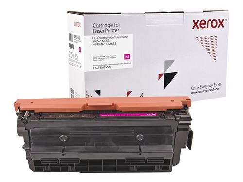 Non Communiqué Xerox - Magenta - Compatible - Cartouche De Toner (Alternative Pour : Hp 655A, Hp Cf453a) - Programme De Retours Green World Alliance - Pour Hp Color Laserjet Managed Flow Mfp M681; Laserjet Enterprise Flow Mfp M681, Mfp M682