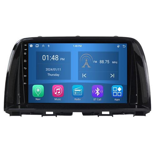 Autoradio RoverOne® Bluetooth CarPlay Android Auto Navigation 4Go RAM 64Go ROM pour Mazda CX5 CX-5 CX 5 2012-2015