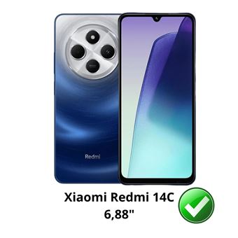 Mofurd - Coque Portefeuille Pour Xiaomi Redmi 14C Avec Protection RFID Et Verre Trempé Inclus