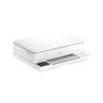 HP ENVY 6110e All-in-One - Imprimante multifonctions - couleur - jet d'encre - 216 x 297 mm (original) - A4/Letter (support) - jusqu'à 8 ppm (copie) - jusqu'à 10 ppm (impression) - 100 feuilles - USB 2.0, Wi-Fi(ac) - blanc