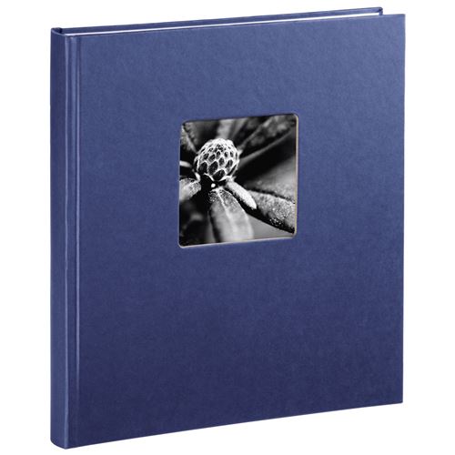 Album photo Fine Art, 29 x 32 cm, 50 pages blanches, bleu