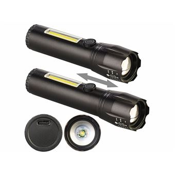 Torle LED Rechargeable USB C Lampe De Poche: Haute Puissance 4 LED Mini Lampe De Poche Portable Highlight Tactical Éclairage Torche LED COB Pour Usage Extérieur Du 2,47 € | DHgate