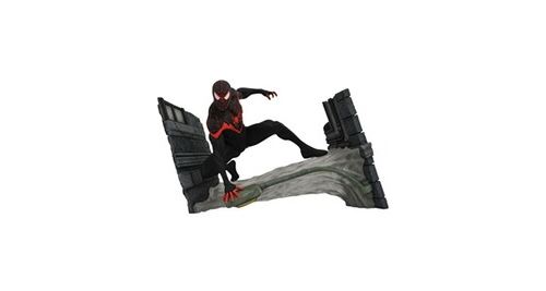 Marvel comic gallery - statuette miles morales spider-man 18 cm