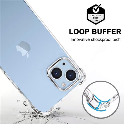 Coque Silicone Transparente + Verre Trempe Pour iPhone 15 Plus Little  Boutik© - Apple/iPhone 15 Plus - little-boutik